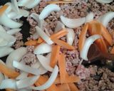 ピリ辛な茄子きのこスペシャル丼作り方4写真
