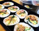 オンニ直伝☆キムパ（韓国海苔巻き）作り方10写真