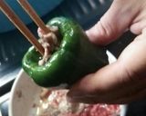 夫も大絶賛！切らないピーマンの肉詰め作り方7写真