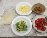 アボカドどトマトのサクサクぎょうざ作り方1写真