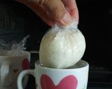 ５分でアレルギーっ子のバナナ蒸しパン作り方6写真
