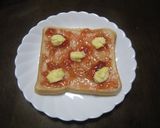 順番変えてみて★ジャムトースト♪作り方1写真