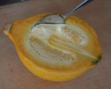 コリンキーと生ハムで薔薇サラダ作り方1写真