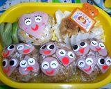 幼稚園のお弁当（年少☆修了）作り方4写真