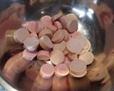 魚肉ソーセージのハンバーグ♪作り方2写真