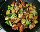 鶏と茄子の☆簡単☆中華ネギソース炒め☆作り方11写真