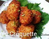 カレー風味ココナッツコロッケ☆お肉卵ナシ作り方10写真