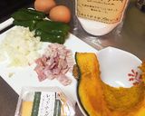 彩り綺麗な野菜のケークサレ☆作り方1写真