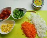 簡単本気夏カレーピラフ作り方1写真