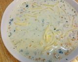 お茶漬の素で☆海苔クリームスープご飯作り方1写真