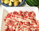 *じゃがいも・えごまの豚肉巻き*作り方1写真