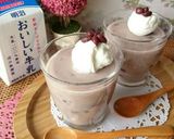 あずきミルクの水ようかん。作り方4写真