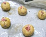 桜のころころクッキー作り方3写真