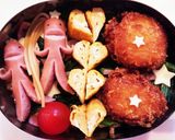 ソーセー人宇宙侵略丼弁当。作り方10写真