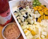 ビタミンたっぷり夏野菜deショートパスタ作り方1写真