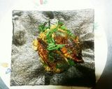 蒲焼き風のあじのおにぎらず作り方6写真