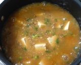 大葉でさっぱり！夏の簡単麻婆豆腐作り方6写真
