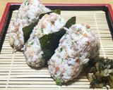 お弁当や麺類と◎梅と大葉の胡麻塩おにぎり作り方9写真