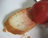 硬くなったパンが大変身♪ブルスケッタ作り方4写真