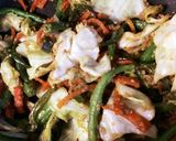 余り野菜で簡単ゴマみそ炒め☆作り方3写真