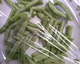 レンジで 簡単! いんげんの 胡麻和え!作り方1写真