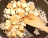 鶏挽肉と厚揚げとCナッツのOソース炒め作り方6写真