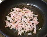 簡単！ズッキーニとベーコンの和風パスタ作り方3写真
