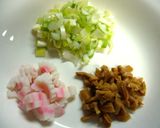 ラーメンの薬味チャーハン作り方1写真