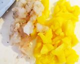 食パンで♡マンゴーと海老のスナック♬作り方1写真