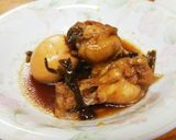 らっきょう酢で簡単♪手羽元の照り煮♡作り方9写真