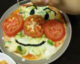 誕生日やパーティに☆アンパンマンピザ作り方5写真