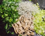 じゃこと青菜とカリカリ豚の焼きそば作り方4写真