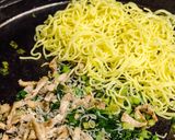 じゃこと青菜とカリカリ豚の焼きそば作り方7写真