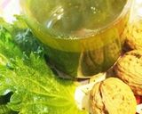 夏ランチ★大葉&胡桃のジェノベーゼ素麺♪作り方1写真