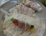 彩り夏野菜のくるくる豚バラ巻き作り方8写真