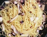たことエリンギの和風パスタ♡作り方7写真