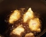 鶏天の親子丼　梅風味作り方1写真
