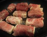 肉巻き高野豆腐と夏野菜のピリ辛甘酢炒め作り方11写真