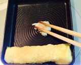 片栗粉でふわっと軽く甘い厚焼き玉子☆作り方5写真