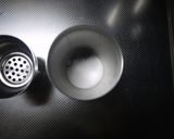 シェイカーで泡たっぷりのアイスカフェラテ作り方1写真