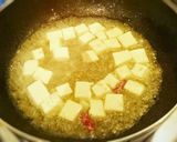 簡単　ピリ辛アーリオオーリオあんかけ豆腐作り方2写真