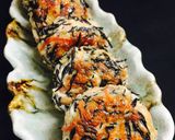 リメイク❤️ひじきの煮物DEチーズつくね作り方5写真