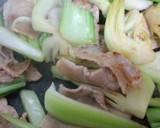 とうもろこしとチンゲン菜　炒め物とスープ作り方5写真