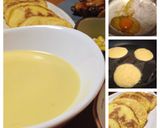 トウモロコシでなめらかスープとパンケーキ作り方7写真