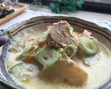 贅沢シーチキン✿みるくスープカリー作り方7写真