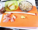シャキシャキもやしの冷やし鶏そば作り方1写真