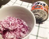 鯖缶でご飯に合う！！簡単ディップ。作り方1写真