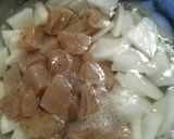 豚バラ♡大根♡蒟蒻の炒め煮♡作り方3写真