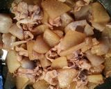 豚バラ♡大根♡蒟蒻の炒め煮♡作り方8写真