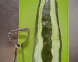 調味料1つで簡単*青うりのシンプル漬け*作り方3写真